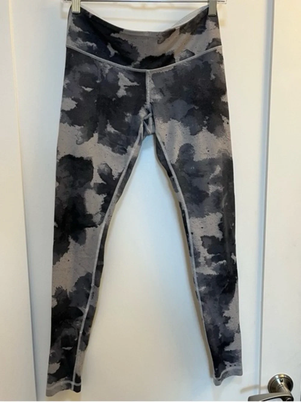 lululemon athletica Tie-Dye High-Rise Leggings - Black & Gray